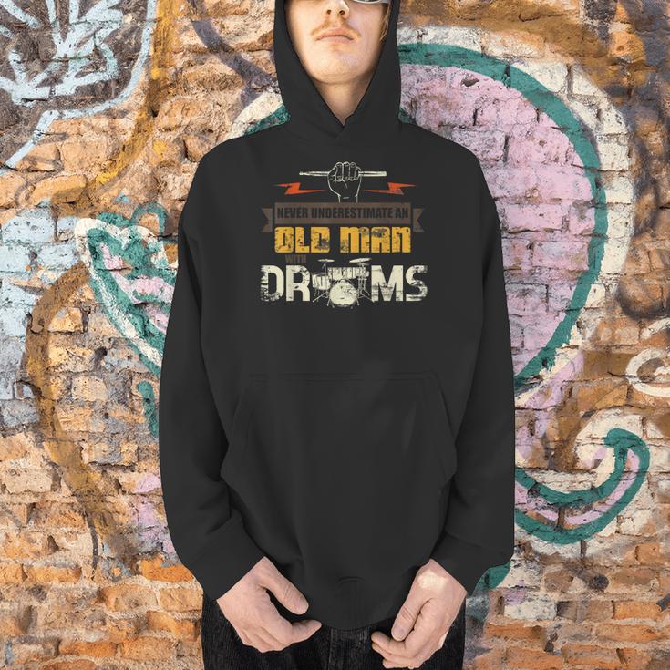 Drummer Drummer Pensioner Drum Kit Men Hoodie Drummer Drummer Pensioner Drum Kit Men Hoodie