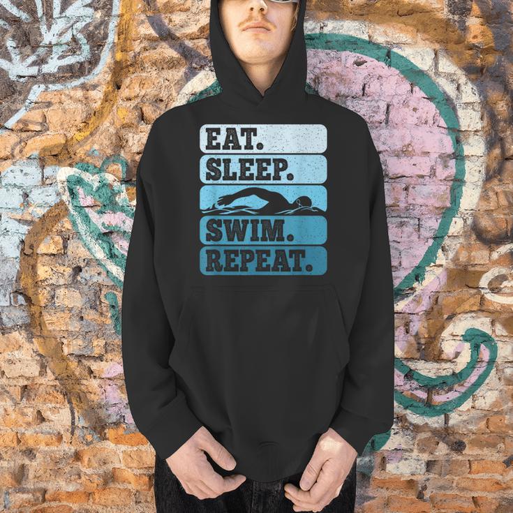 Eat Sleep Swim Vintage Swimming Lover Swimmer Men Women Men Hoodie Eat Sleep Swim Vintage Swimming Lover Swimmer Men Women Men Hoodie