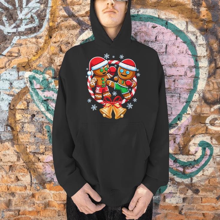 Gingerbread Cookies Christmas Fighting Muay Thai Men Hoodie Gingerbread Cookies Christmas Fighting Muay Thai Men Hoodie