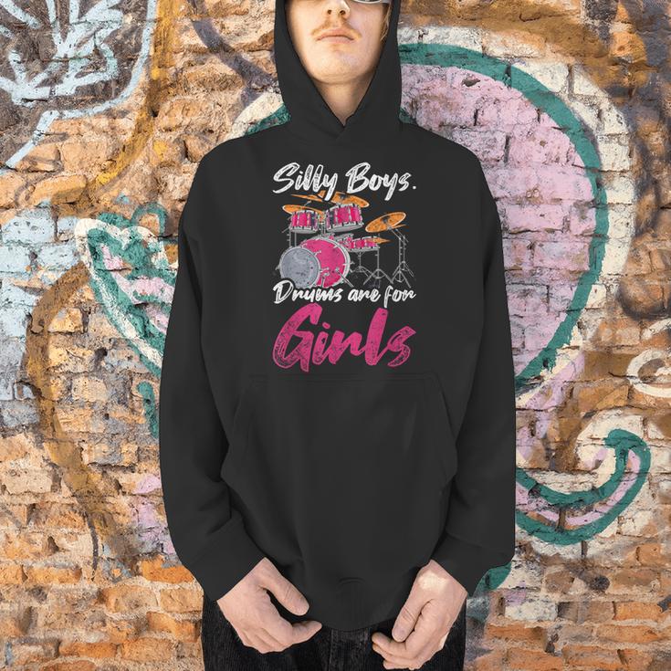 Girls Boys Kids Drummer Drum Kit Men Hoodie Girls Boys Kids Drummer Drum Kit Men Hoodie