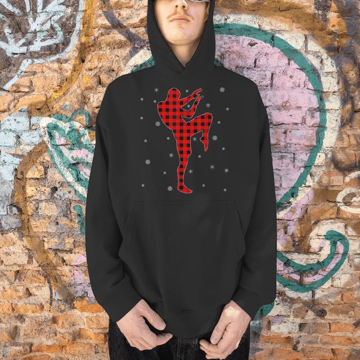 Matching Muay Thai Martial Arts Christmas Pajama Men Hoodie