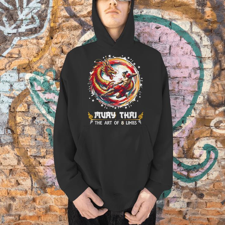MMA Thai Boxing Art Of Eight Limbs Combat Muay Thai Men Hoodie MMA Thai Boxing Art Of Eight Limbs Combat Muay Thai Men Hoodie