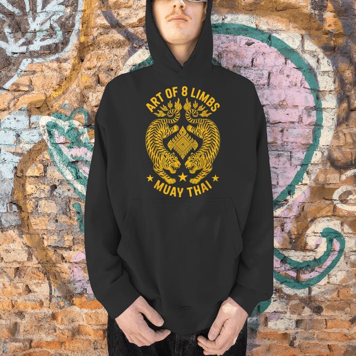 Muay Thai Art Of 8 Limbs Thai Boxing Men Hoodie