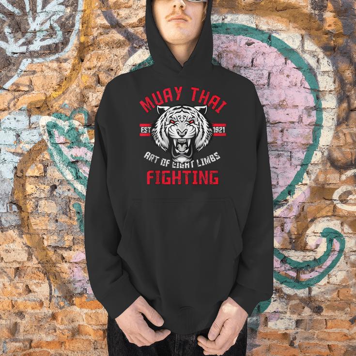 Muay Thai Art Of Eight Limbs Thai Boxing Mixed Martial Art Men Hoodie Muay Thai Art Of Eight Limbs Thai Boxing Mixed Martial Art Men Hoodie