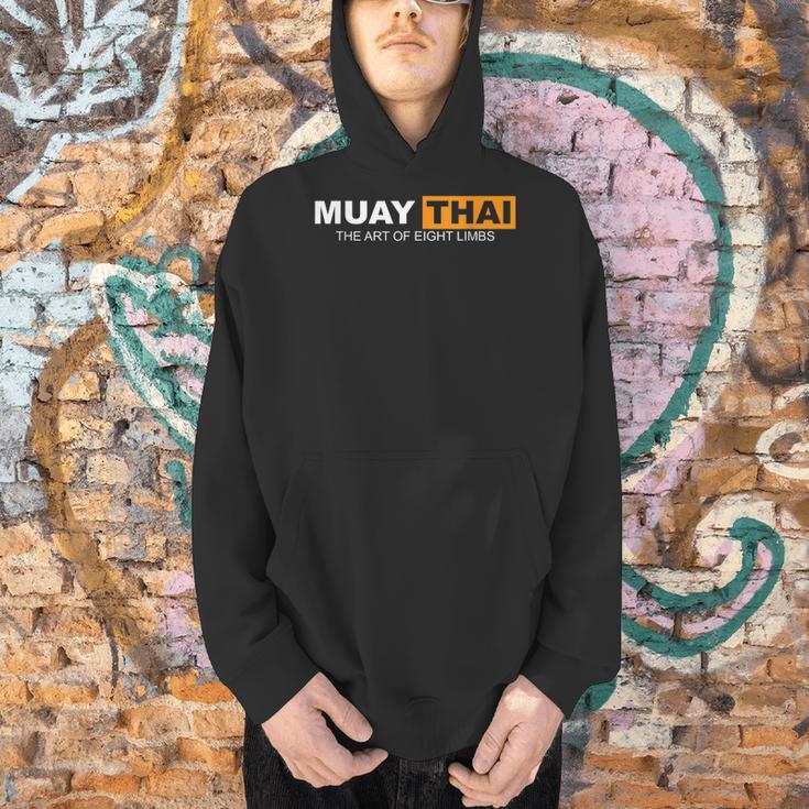 Muay Thai The Art Of Eight Limbs Kickboxing And MMA Fighter Men Hoodie Muay Thai The Art Of Eight Limbs Kickboxing And MMA Fighter Men Hoodie