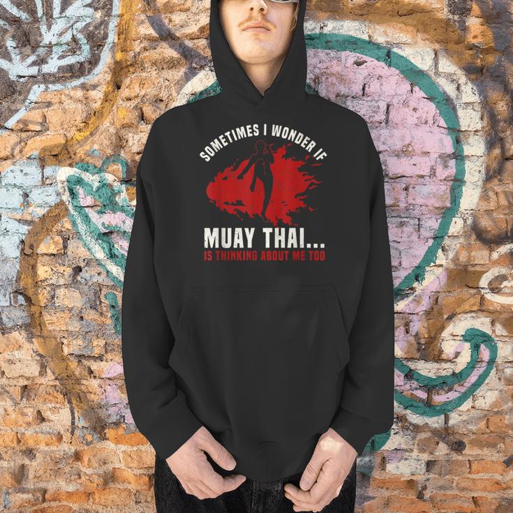 Muay Thai Boxing Teacher Kickboxing Martial Arts Instructor Men Hoodie Muay Thai Boxing Teacher Kickboxing Martial Arts Instructor Men Hoodie