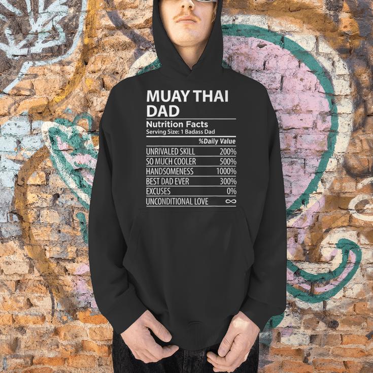 Muay Thai Dad Nutrition Facts Muay Thai Dad Men Hoodie