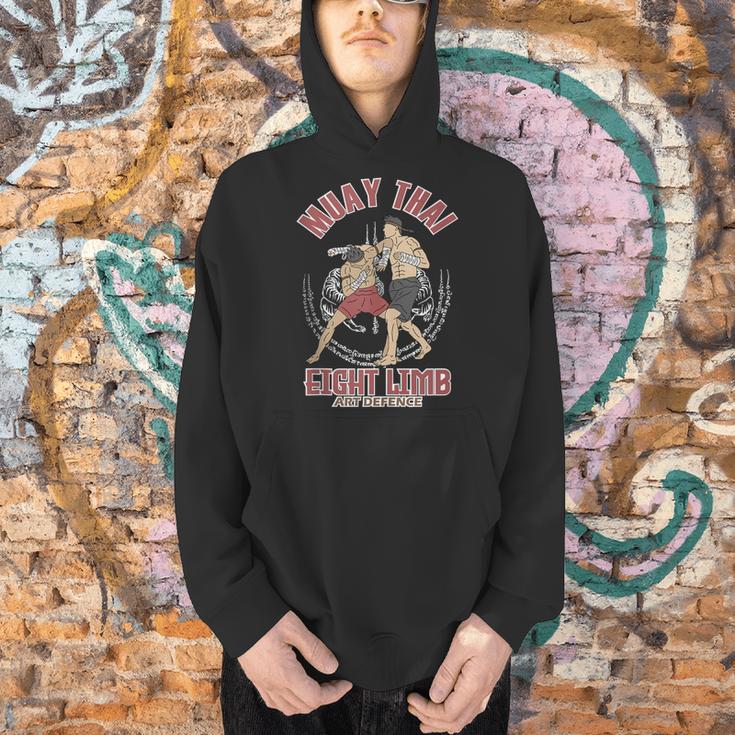 Muay Thai Eight Limb Art Defence Men Hoodie Muay Thai Eight Limb Art Defence Men Hoodie