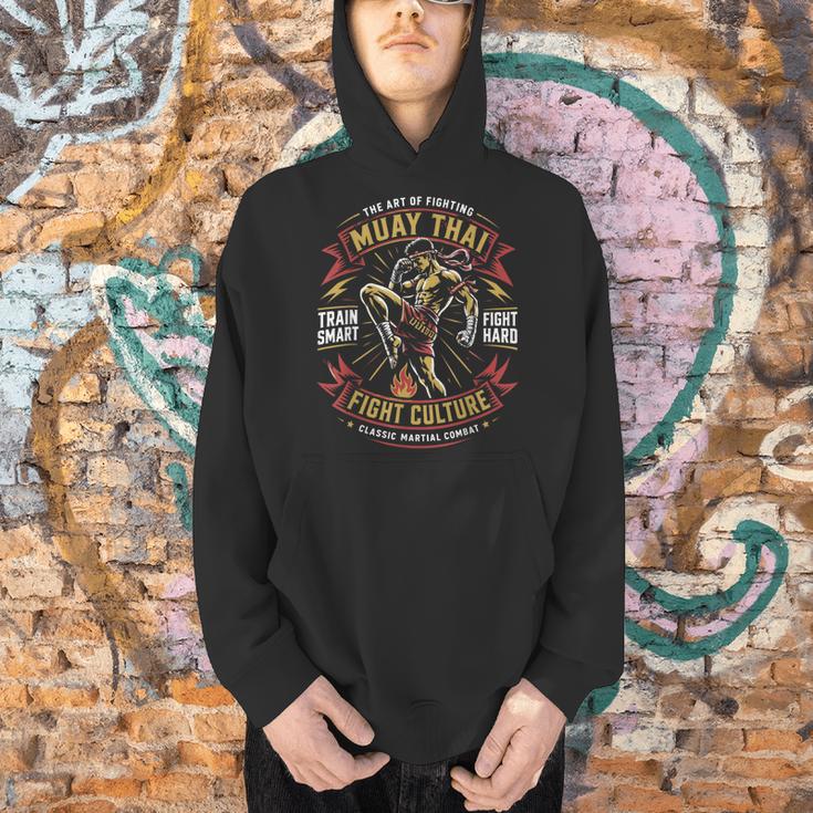 Muay Thai Fighter Training Thai Boxing Coach Men Hoodie Muay Thai Fighter Training Thai Boxing Coach Men Hoodie