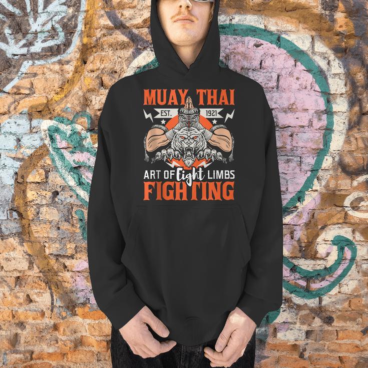 Muay Thai Fighting MMA Thai Boxing Mixed Martial Arts Men Hoodie