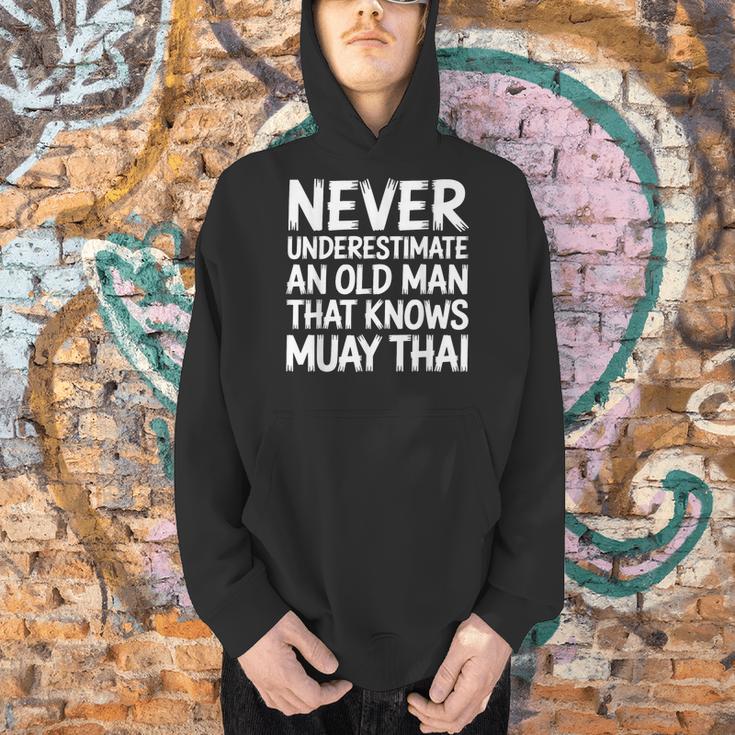 Muay Thai For Grandpa Men Mixed Martial Arts Men Hoodie Muay Thai For Grandpa Men Mixed Martial Arts Men Hoodie