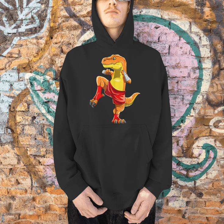 Muay Thai T-Rex Thai Boxing Men Hoodie Muay Thai T-Rex Thai Boxing Men Hoodie