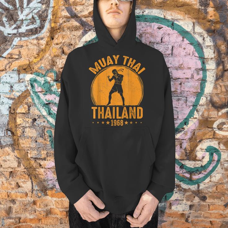 Muay Thai Thailand 1968 Slogan Sport Men Hoodie Muay Thai Thailand 1968 Slogan Sport Men Hoodie