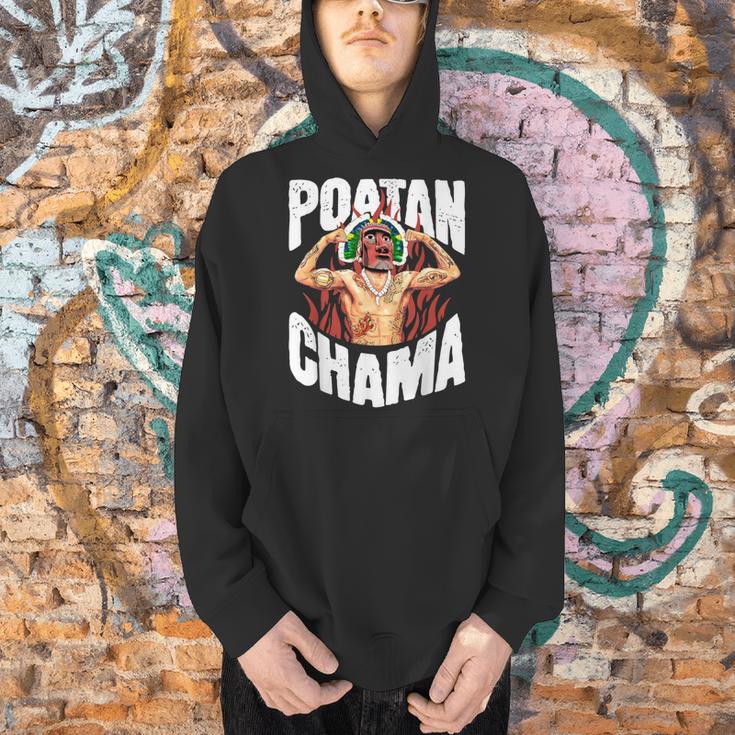 POATAN CHAMA MMA Fan JJB Boxing Muay Thai Kickboxing Men Hoodie
