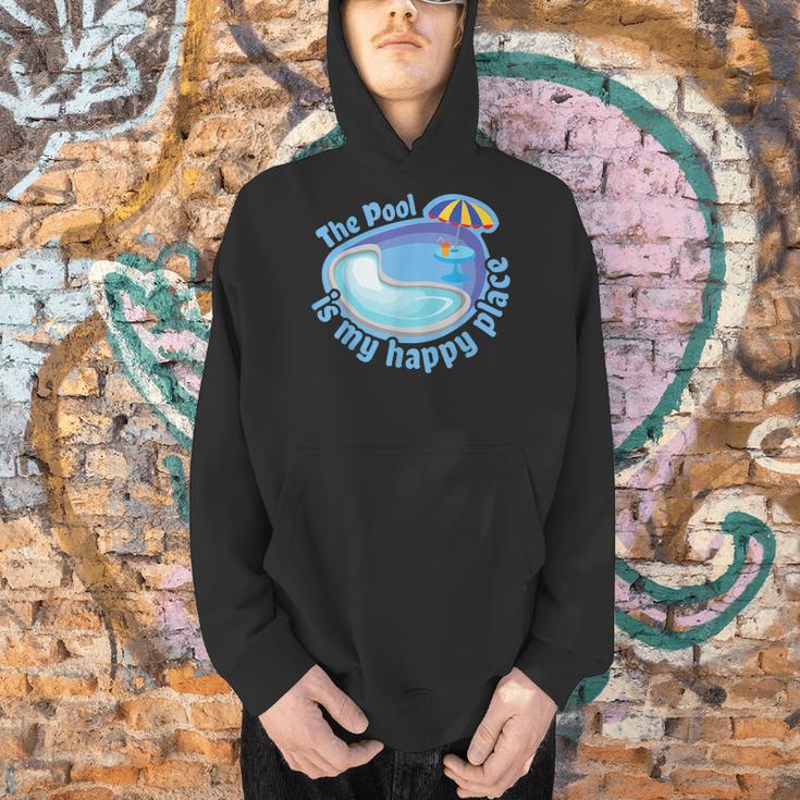 The Pool Is My Happy PlaceShirt Summer Swimming Tee Men Hoodie The Pool Is My Happy PlaceShirt Summer Swimming Tee Men Hoodie