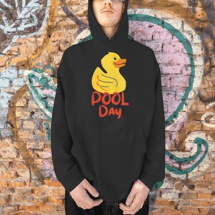Pool Swimming Day Men Hoodie