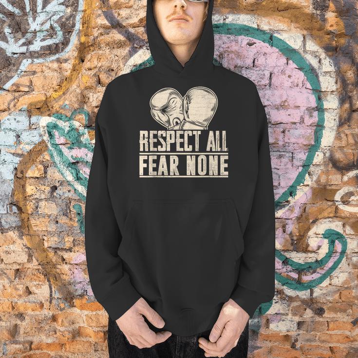 Respect All Fear None Muay Thai Men Hoodie Respect All Fear None Muay Thai Men Hoodie