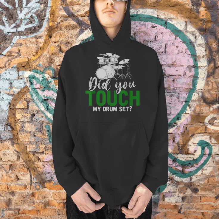 Rock Musical Instrument Band Drummer Drum Kit Men Hoodie Rock Musical Instrument Band Drummer Drum Kit Men Hoodie