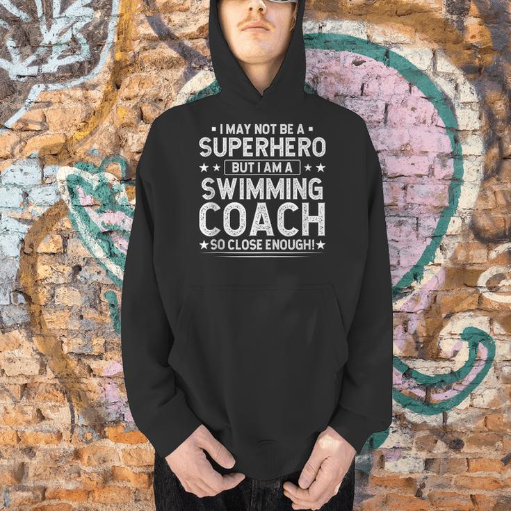 Superhero Swimming Coach Swimming Coach Humor Men Hoodie Superhero Swimming Coach Swimming Coach Humor Men Hoodie
