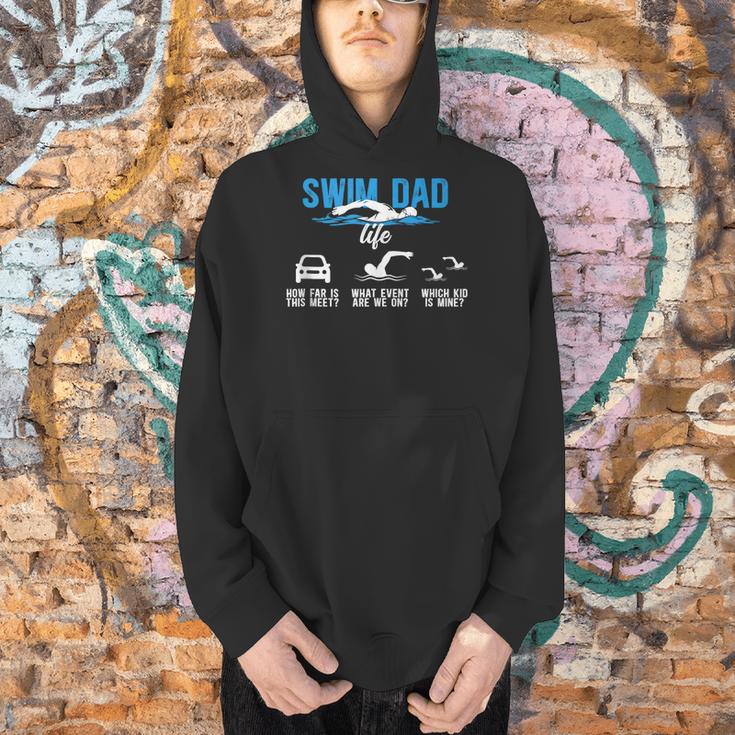 Swim Dad Life Swimming Dad Of A Swimmer Father Men Hoodie Swim Dad Life Swimming Dad Of A Swimmer Father Men Hoodie