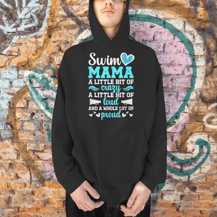 Swim Mama Proud Swimming Mom Of A Swimmer Mother Swim Mom Men Hoodie
