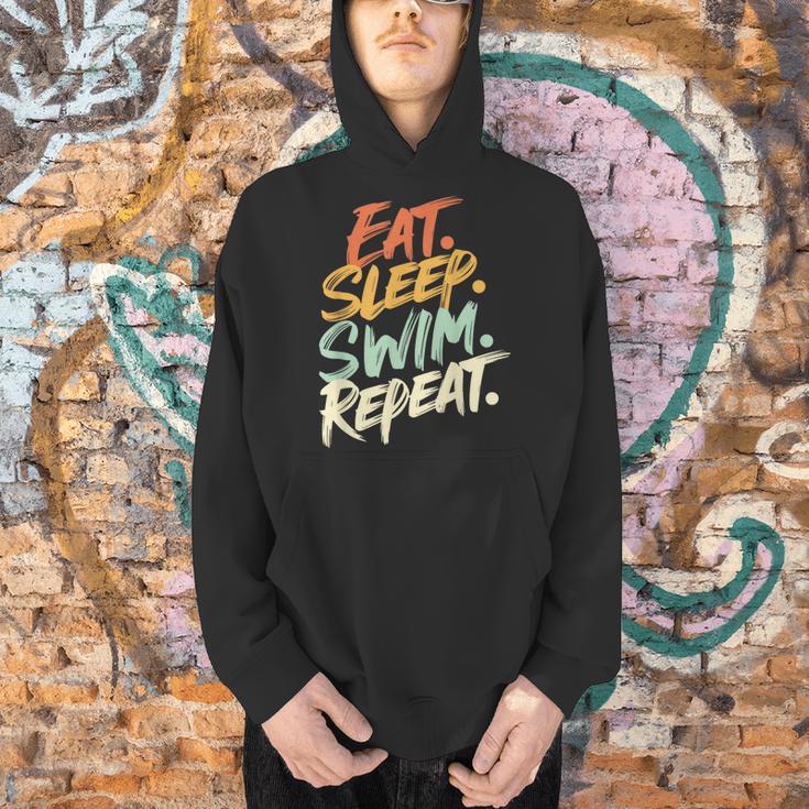 Swimmer Eat Sleep Swim Repeat I Swimming Men Hoodie Swimmer Eat Sleep Swim Repeat I Swimming Men Hoodie