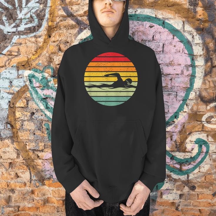Swimming & Water Sport Vintage For Swimmers & Swim Coaches Men Hoodie Swimming & Water Sport Vintage For Swimmers & Swim Coaches Men Hoodie