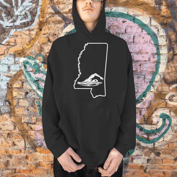 Swimming Apparel Mississippi Swimmer Training Men Hoodie Swimming Apparel Mississippi Swimmer Training Men Hoodie