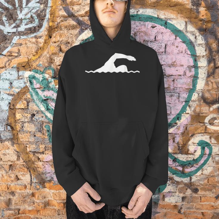 Swimming Float Men Hoodie Swimming Float Men Hoodie