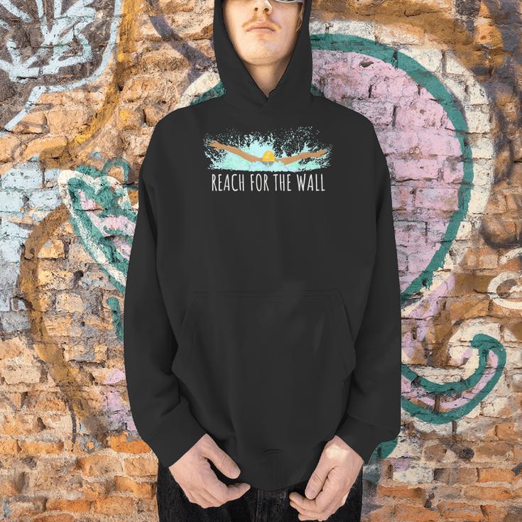 Swimming Swim Team Gear For a Swimmer Quote Saying Men Hoodie