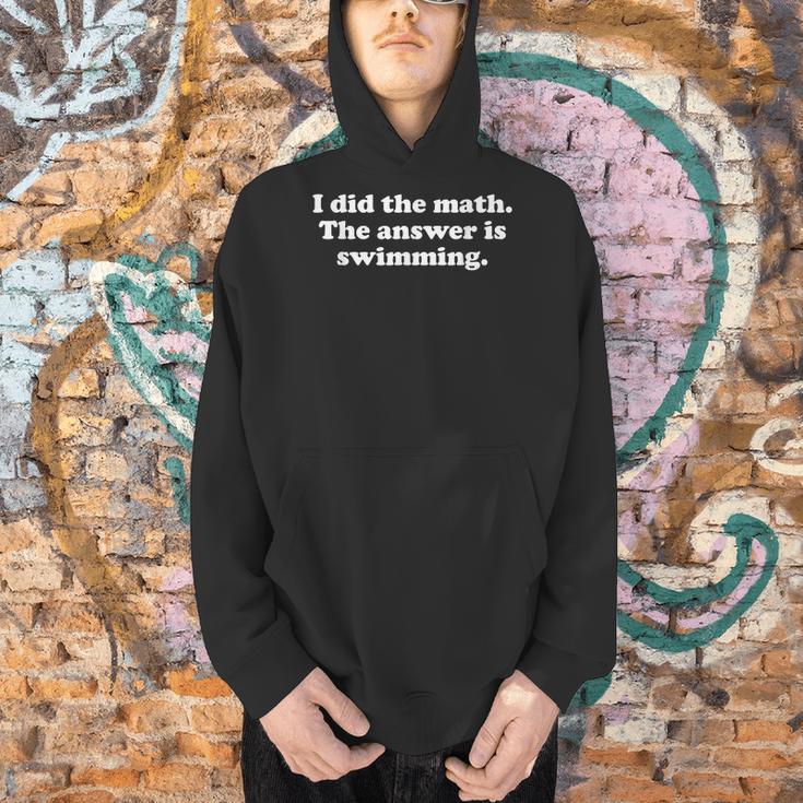 Swimming Or Swimmer Swim Coach Men Women Girls Boys Men Hoodie Swimming Or Swimmer Swim Coach Men Women Girls Boys Men Hoodie