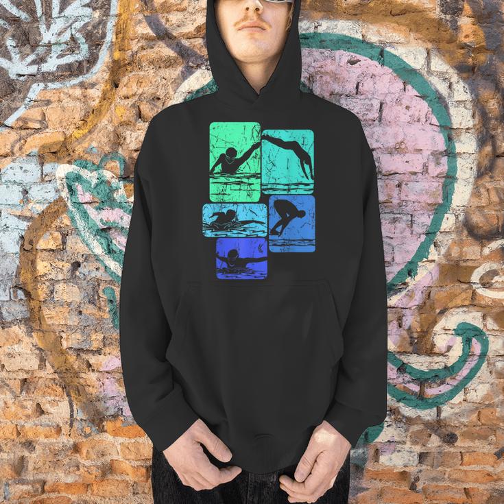 Swimming Swimmers Men Hoodie Swimming Swimmers Men Hoodie