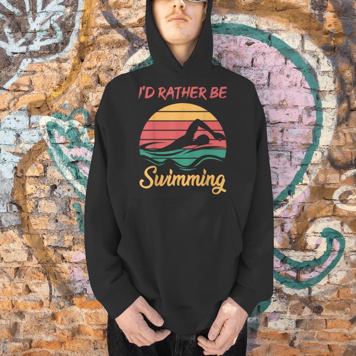 Water Rat Water Sports Hobby Swimming Club Swimming Men Hoodie Water Rat Water Sports Hobby Swimming Club Swimming Men Hoodie