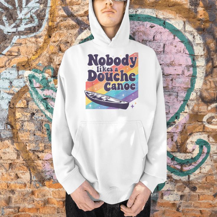 Don’t Be a Douche Canoe Saying Men Hoodie