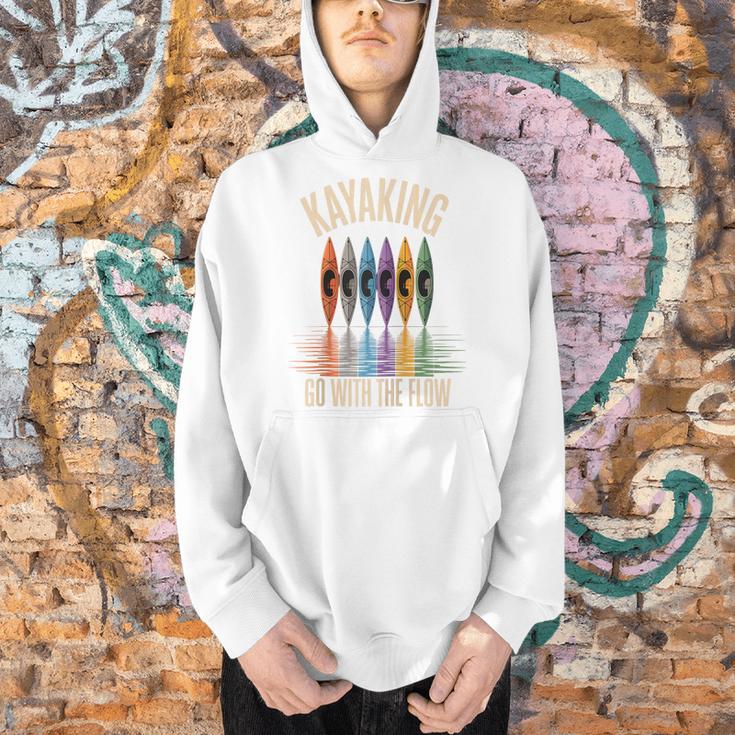 Kayak And Canoe Lake Fun Raglan Baseball Tee Men Hoodie