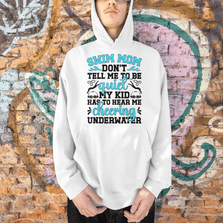Swim Mom Swimming Mama Of A Swimmer Mom Swim Mother Men Hoodie