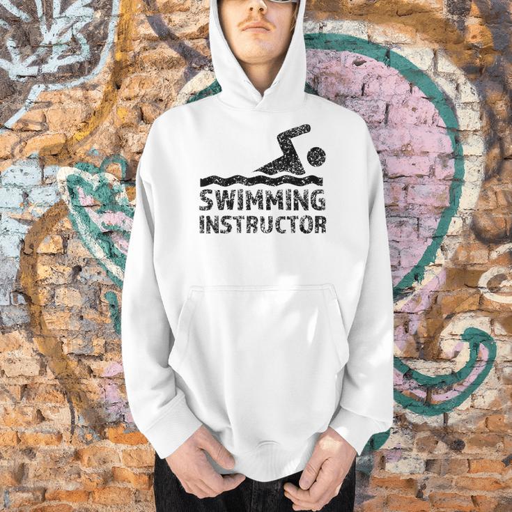 Swimming Instructor Lesson Swim Coach Men Hoodie Swimming Instructor Lesson Swim Coach Men Hoodie