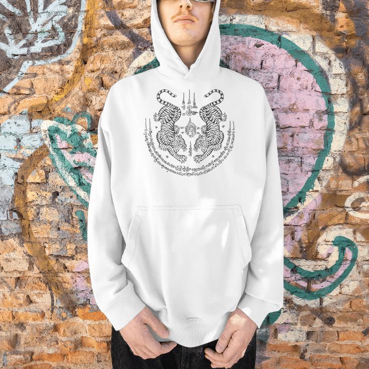 Twin Tiger Muay Thai Shorts Thailand Martial Arts Boxing Men Hoodie Twin Tiger Muay Thai Shorts Thailand Martial Arts Boxing Men Hoodie