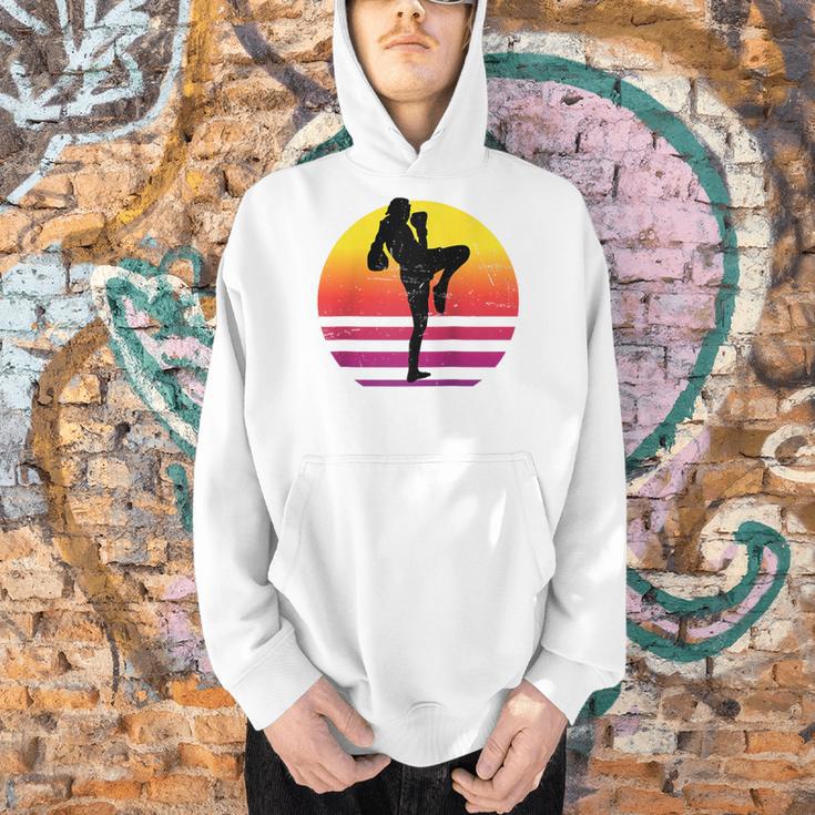 Women's Thai Boxer Thai Boxing Muay Thai Raglan Baseball Tee Men Hoodie