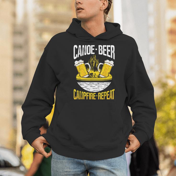 Canoe Beer Campfire Repeat Kayak Canoe Men Hoodie Canoe Beer Campfire Repeat Kayak Canoe Men Hoodie