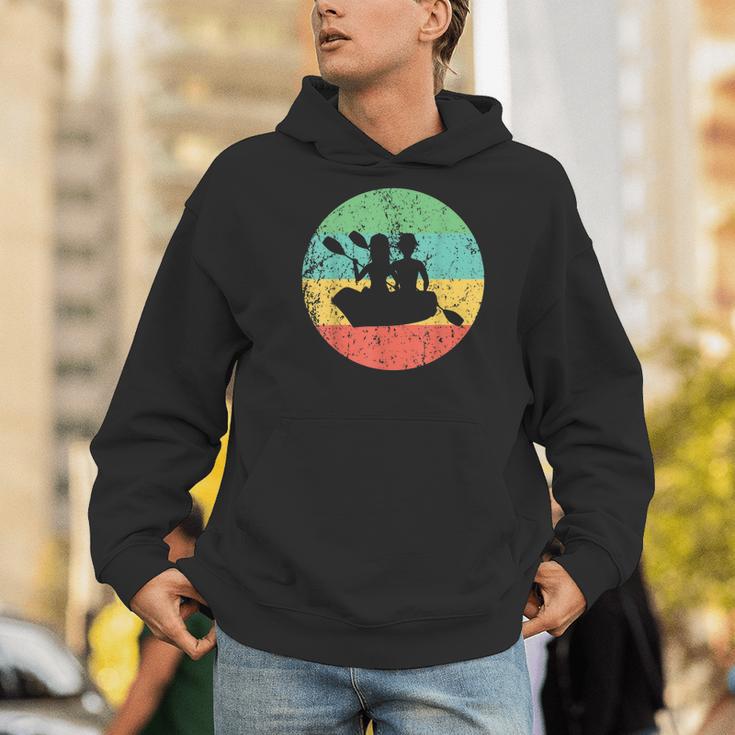 Canoeing Shirt Vintage Retro Canoe Men Hoodie