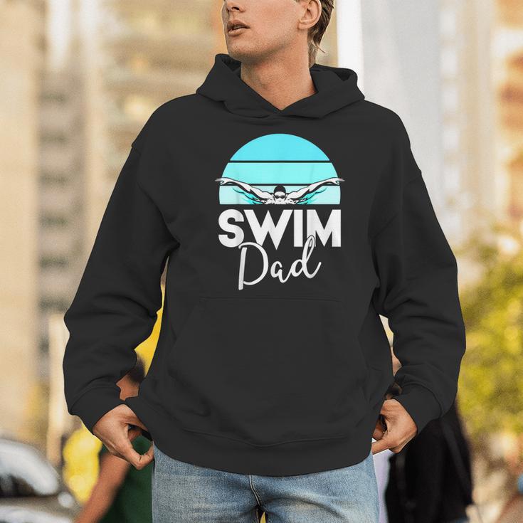 Dad Father School Swimming Meet Swimmer Swimmer Men Hoodie Dad Father School Swimming Meet Swimmer Swimmer Men Hoodie