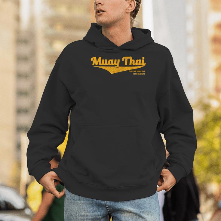 Distressed Muay Thai Kickboxing MMA BJJ Thailand T-Shirt Men Hoodie Distressed Muay Thai Kickboxing MMA BJJ Thailand T-Shirt Men Hoodie