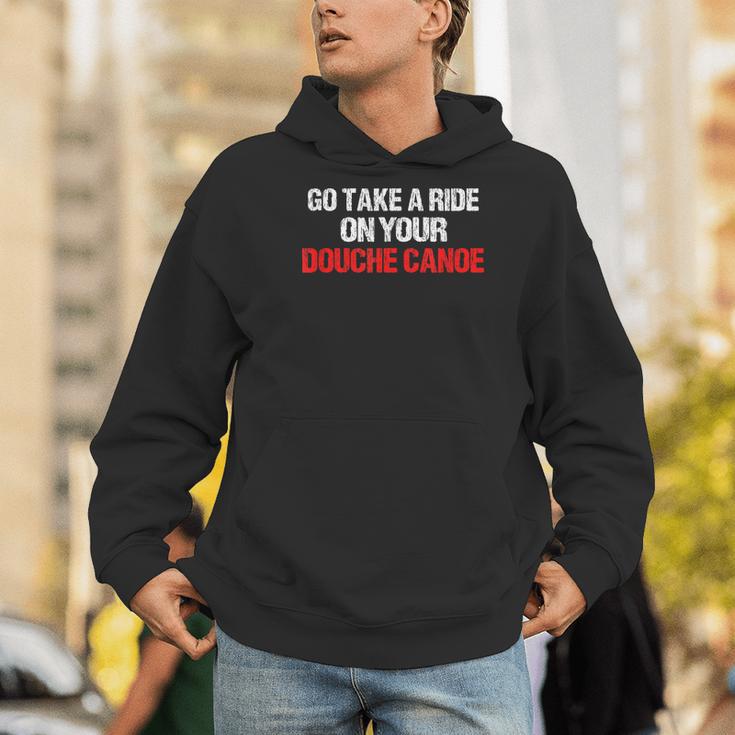 Douche Canoe Vulgar Profanity T-Shirt Men Hoodie