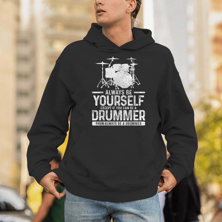 Drummer Drum Kit Saying Drummer Men Hoodie Drummer Drum Kit Saying Drummer Men Hoodie