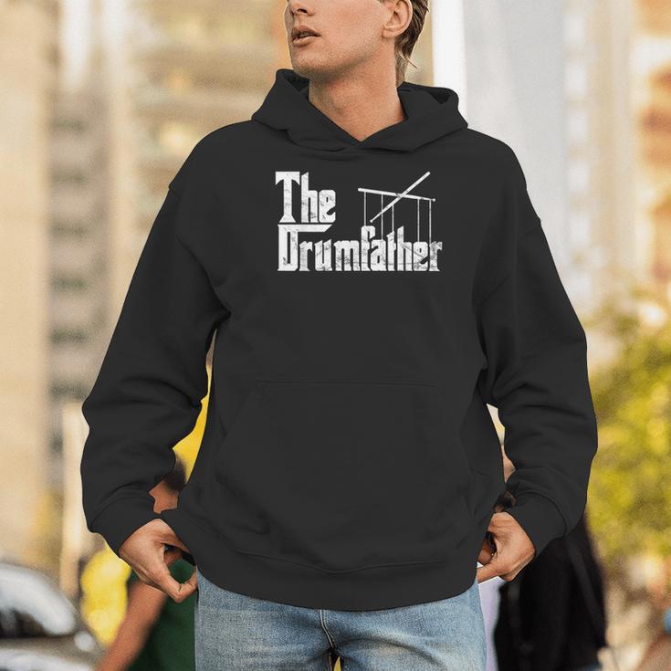 Drummer Humor The Drumfather Drum Kit Men Hoodie Drummer Humor The Drumfather Drum Kit Men Hoodie