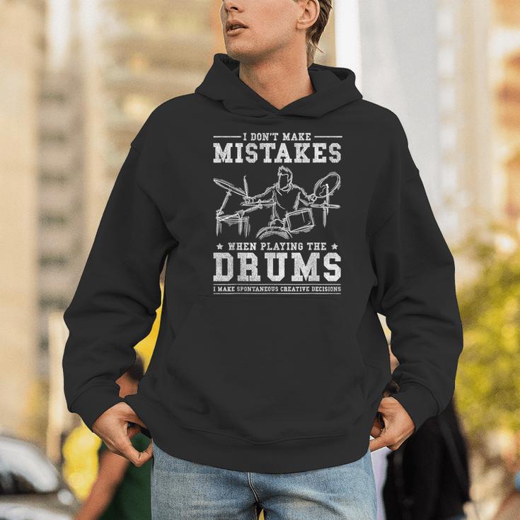 Drummer Music Drum Kit Men Hoodie