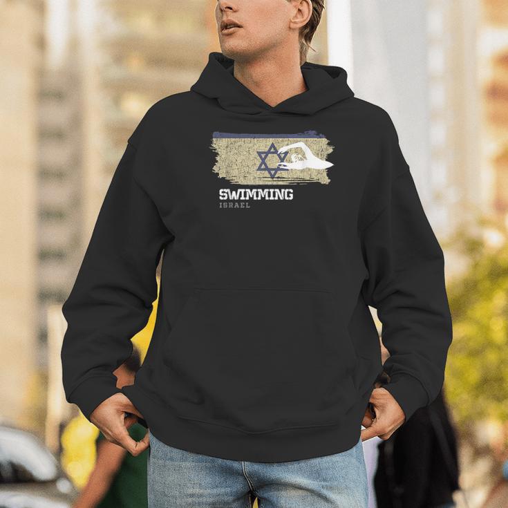 Israel Swimming Swimmer Water Sports Swimming Men Hoodie Israel Swimming Swimmer Water Sports Swimming Men Hoodie