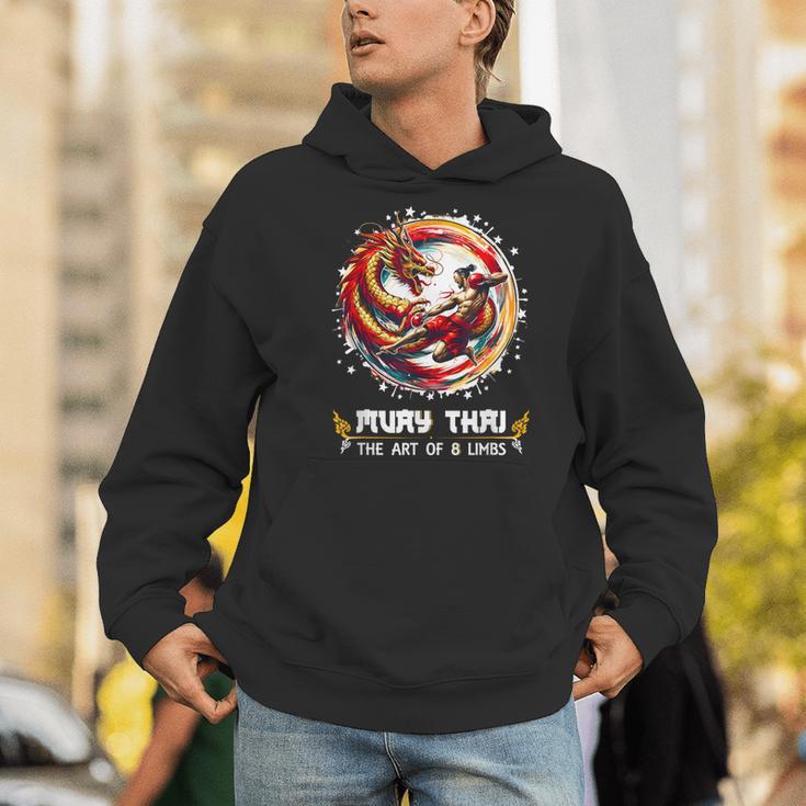 MMA Thai Boxing Art Of Eight Limbs Combat Muay Thai Men Hoodie MMA Thai Boxing Art Of Eight Limbs Combat Muay Thai Men Hoodie