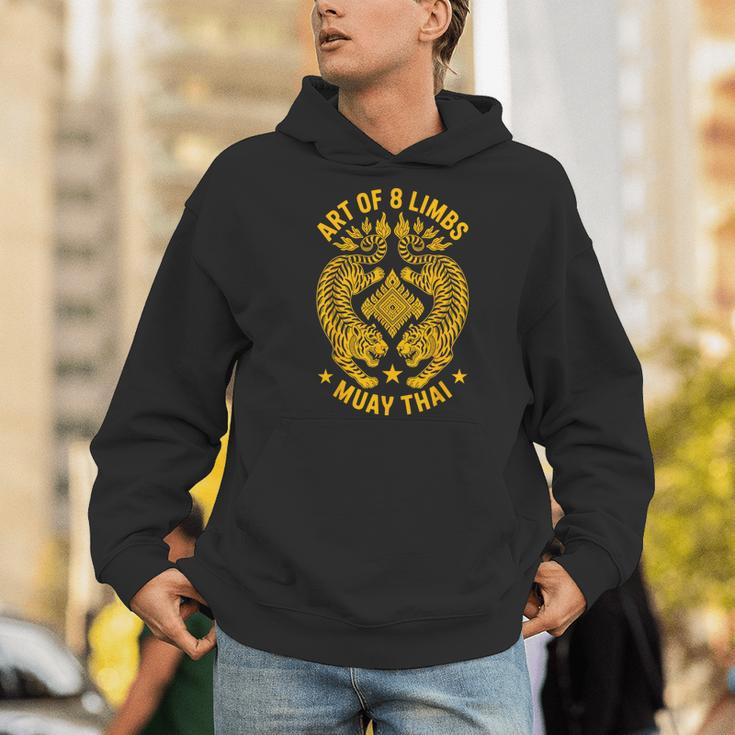 Muay Thai Art Of 8 Limbs Thai Boxing Men Hoodie